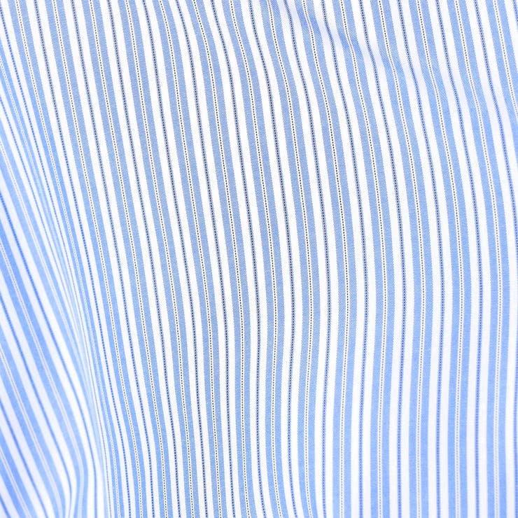 2WAY ストライプ柄ロゴ入り長袖シャツ | NICOLE | 詳細画像18 