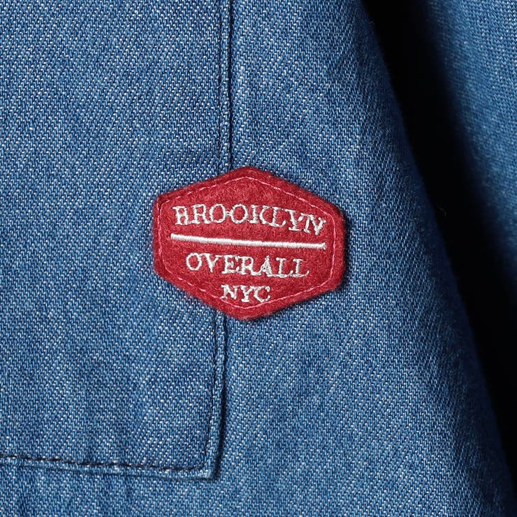 【BROOKLYN OVERALL 】ドロスト仕様 ブルゾンライクシャツ | NICOLE | 詳細画像14 