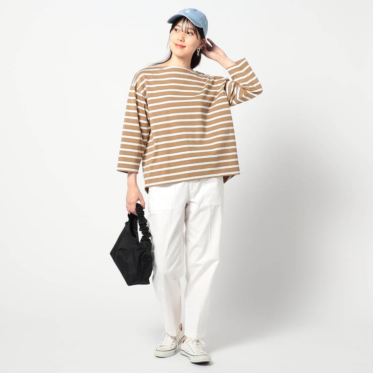 【日本製】デラヴェ長袖Tシャツ ボーダーシーズンカラー | NICOLE | 詳細画像3 