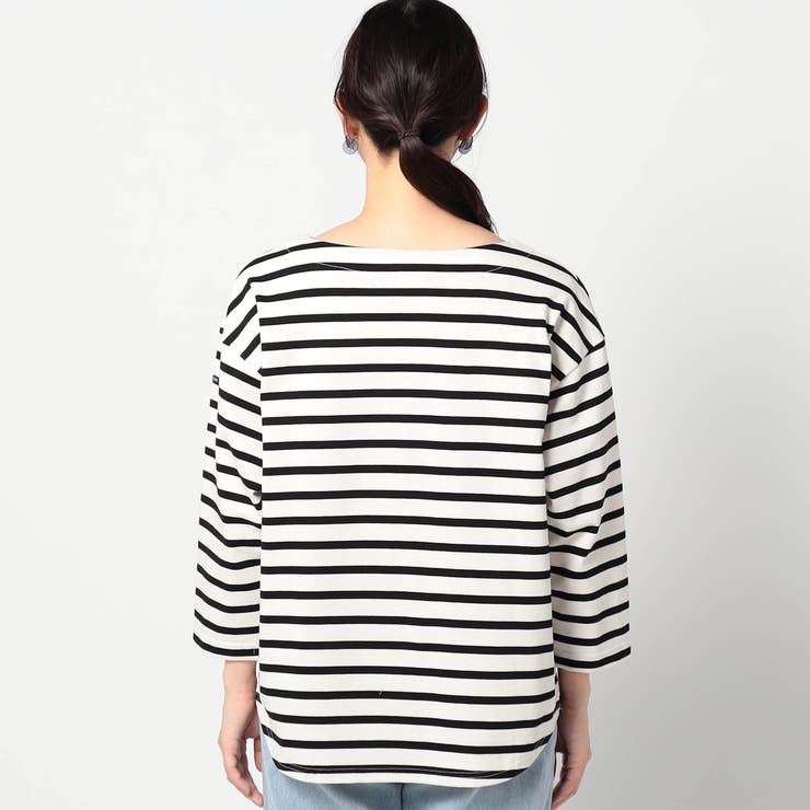 【日本製】デラヴェ長袖Tシャツ ボーダーシーズンカラー | NICOLE | 詳細画像7 