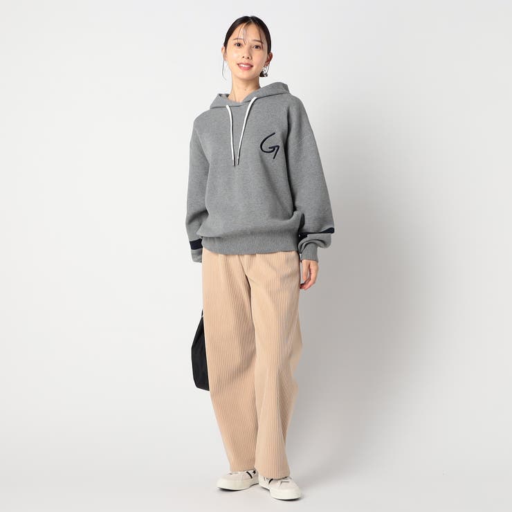 スエットライク「G」ロゴパーカー | NICOLE | 詳細画像2 
