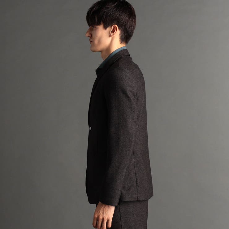 ヘリンボンストレッチ セットアップジャケット | NICOLE | 詳細画像11 