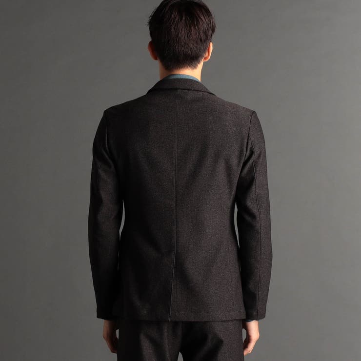 ヘリンボンストレッチ セットアップジャケット | NICOLE | 詳細画像12 