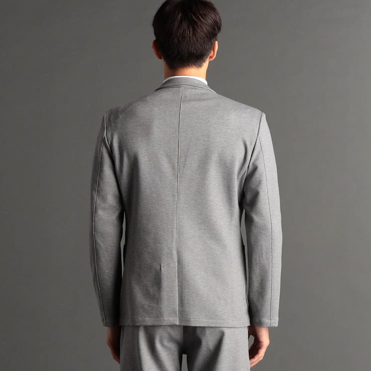 ジオメトリックジャージ セットアップジャケット | NICOLE | 詳細画像10 