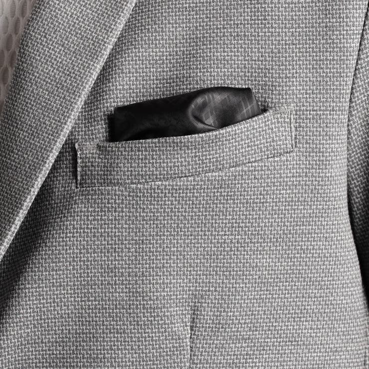 ジオメトリックジャージ セットアップジャケット | NICOLE | 詳細画像13 