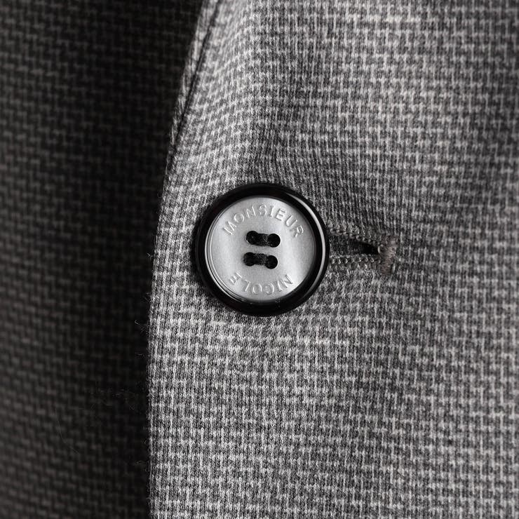 ジオメトリックジャージ セットアップジャケット | NICOLE | 詳細画像18 