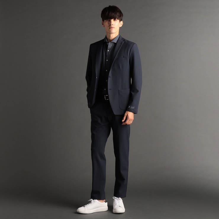 ジオメトリックジャージ セットアップジャケット | NICOLE | 詳細画像5 