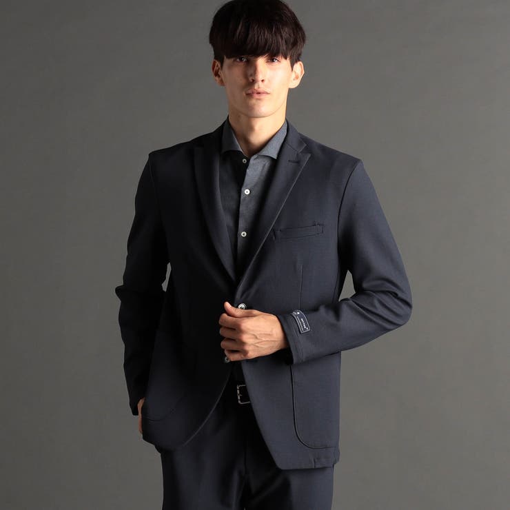 ジオメトリックジャージ セットアップジャケット | NICOLE | 詳細画像6 