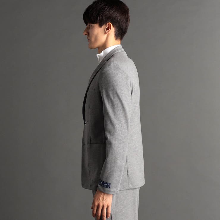 ジオメトリックジャージ セットアップジャケット | NICOLE | 詳細画像9 