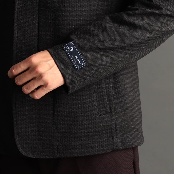 ジオメトリックジャージ ドライバーズジャケット | NICOLE | 詳細画像11 