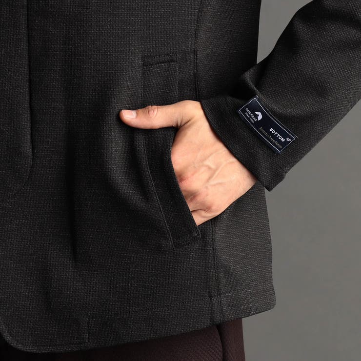 ジオメトリックジャージ ドライバーズジャケット | NICOLE | 詳細画像12 