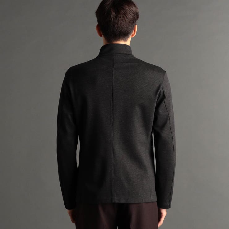 ジオメトリックジャージ ドライバーズジャケット | NICOLE | 詳細画像8 