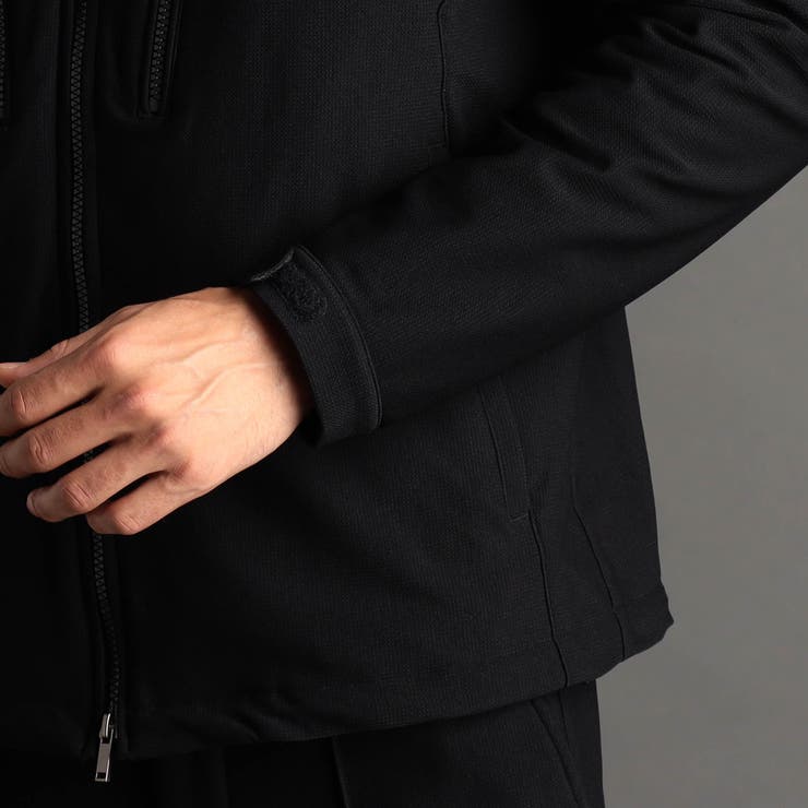 グラフィックハニカム ソフトシェルフーディ | NICOLE | 詳細画像15 