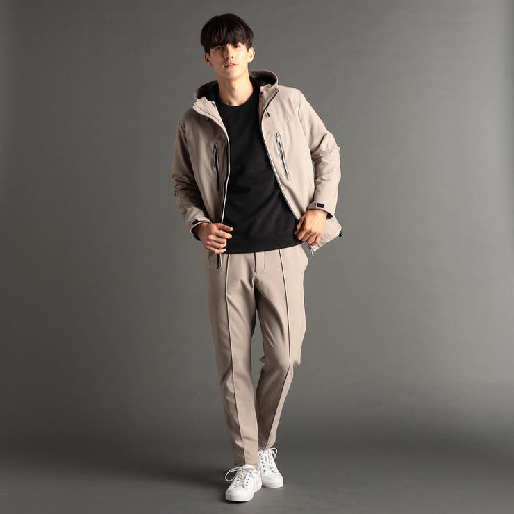 グラフィックハニカム ソフトシェルフーディ | NICOLE | 詳細画像3 