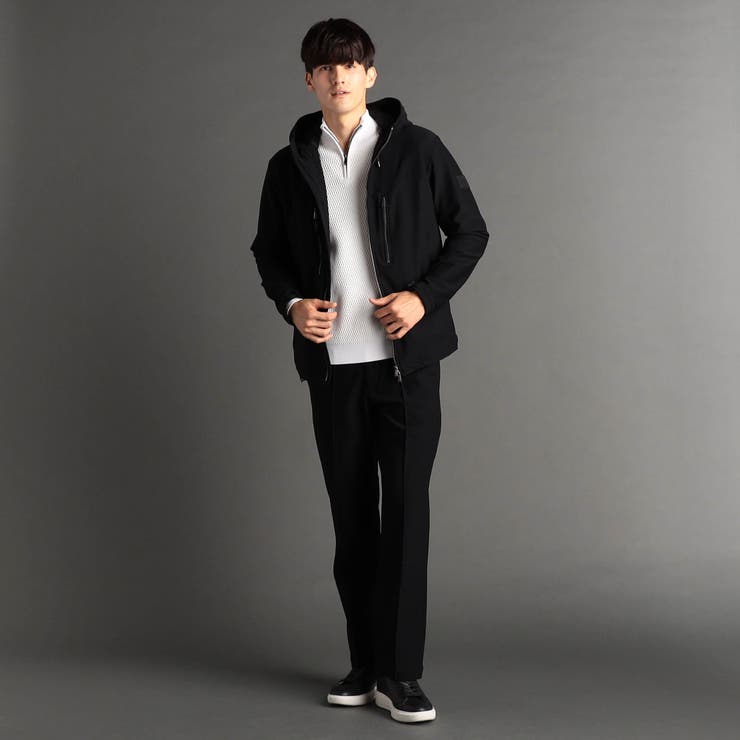 グラフィックハニカム ソフトシェルフーディ | NICOLE | 詳細画像7 