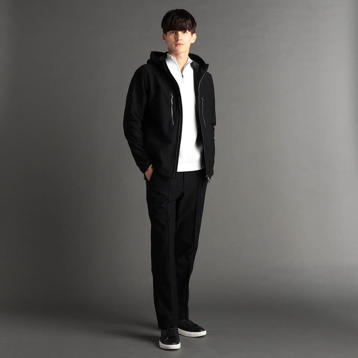 グラフィックハニカム ソフトシェルフーディ | NICOLE | 詳細画像9 