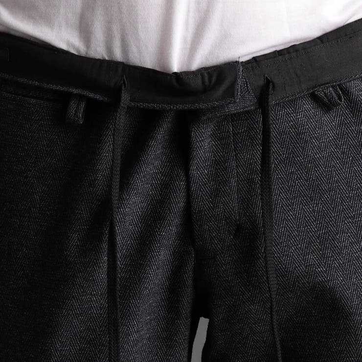 ヘリンボンストレッチ セットアップパンツ | NICOLE | 詳細画像10 