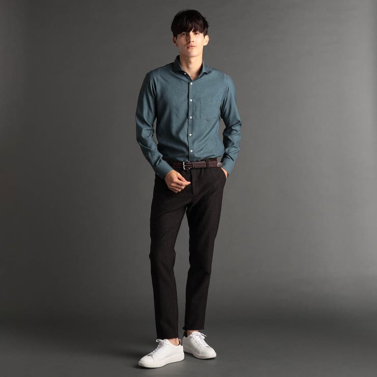 ヘリンボンストレッチ セットアップパンツ | NICOLE | 詳細画像3 