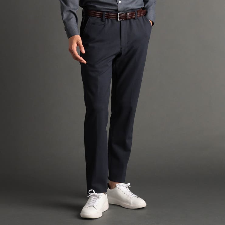 67ネイビー | ジオメトリックジャージ セットアップパンツ | NICOLE