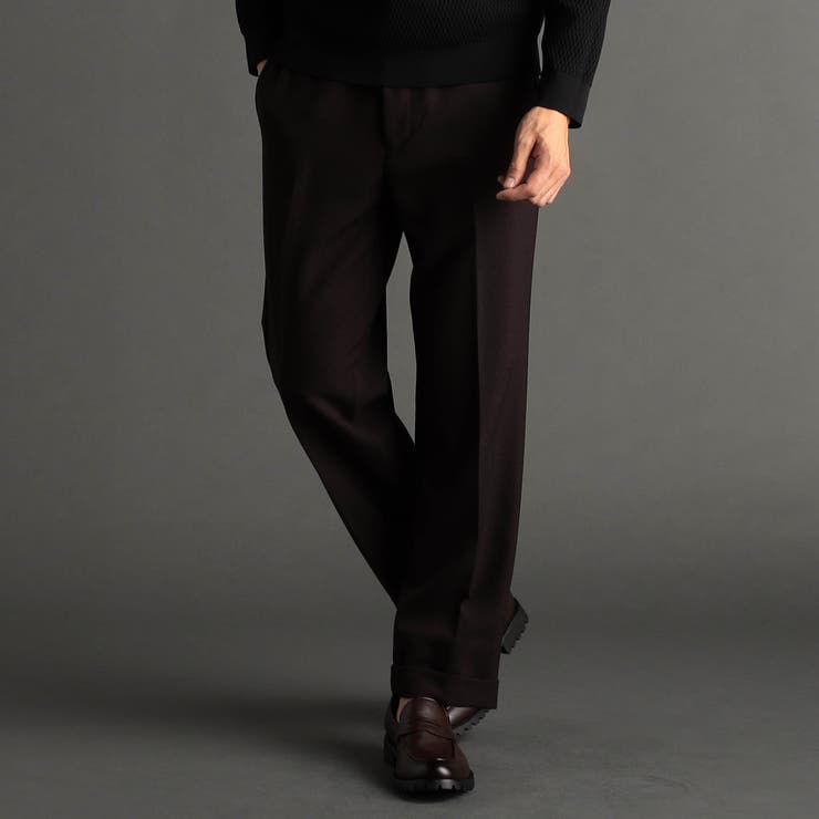 ドビーストレッチツイル ワイドパンツ | NICOLE | 詳細画像1 