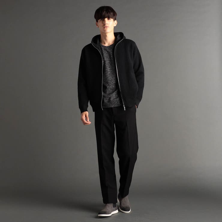 ツイードライク ニットフーディ | NICOLE | 詳細画像3 