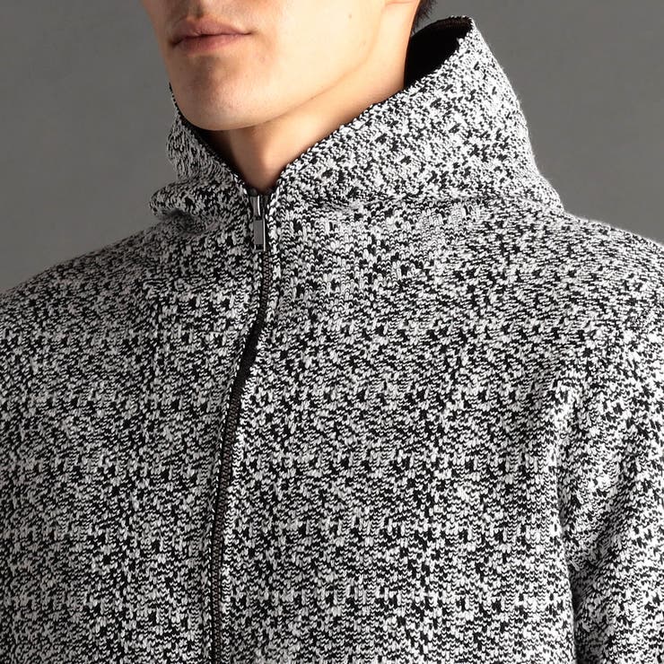 ツイードライク ニットフーディ | NICOLE | 詳細画像7 