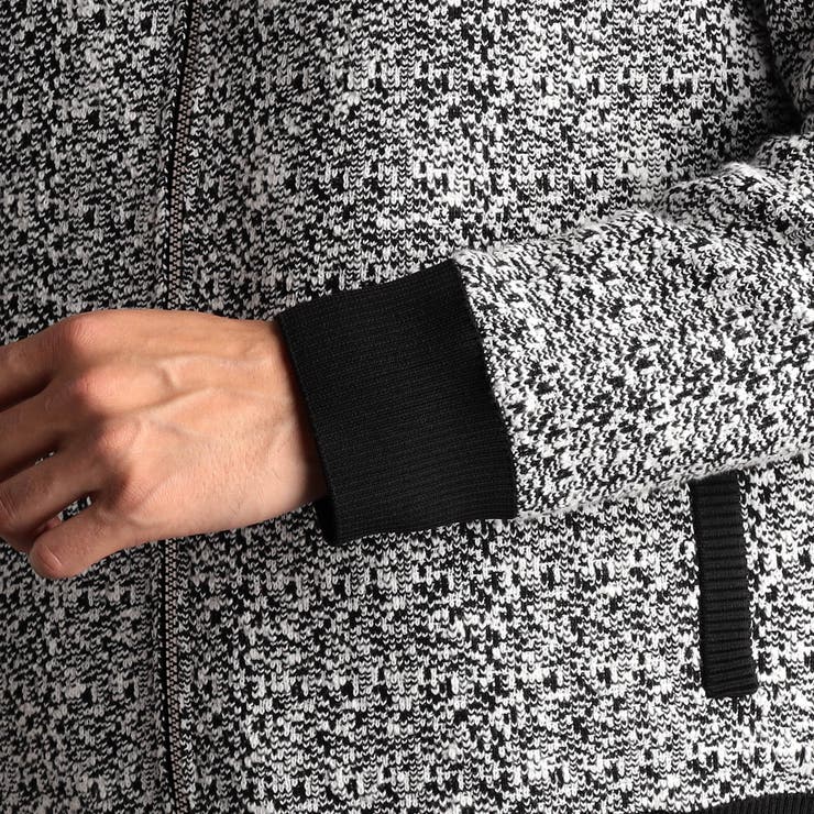 ツイードライク ニットフーディ | NICOLE | 詳細画像8 