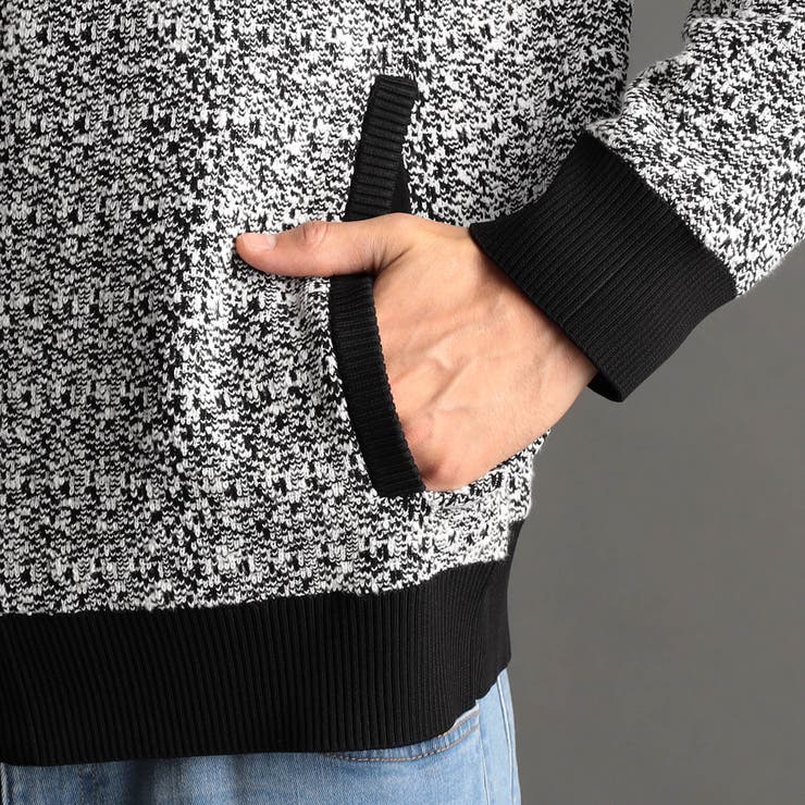 ツイードライク ニットフーディ | NICOLE | 詳細画像9 