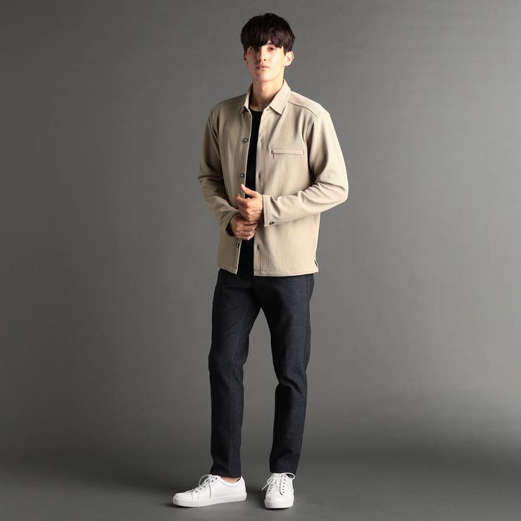 トリコットワッシャージャカード シャツアウター | NICOLE | 詳細画像2 