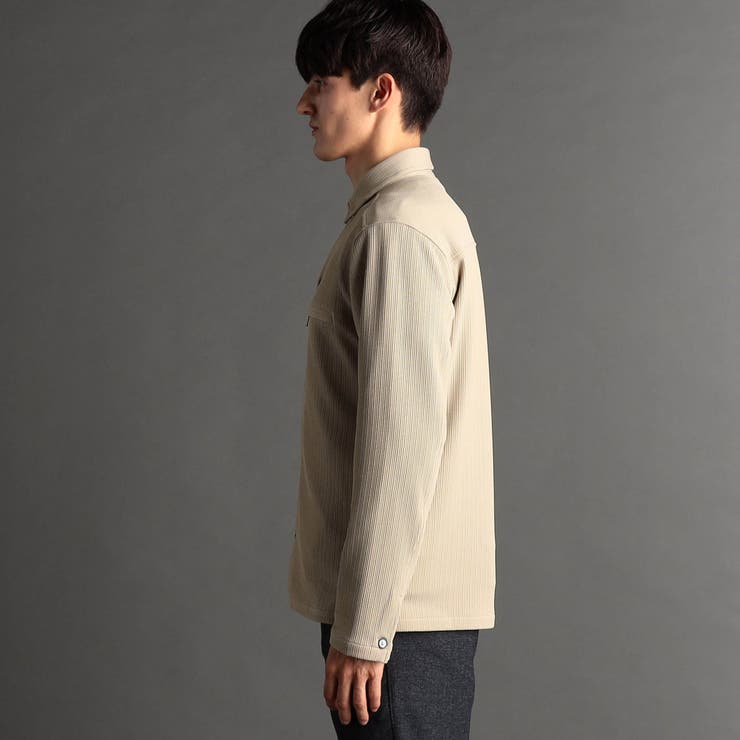 トリコットワッシャージャカード シャツアウター | NICOLE | 詳細画像5 