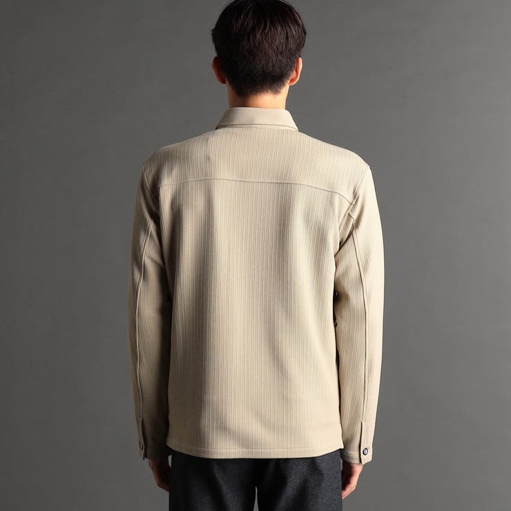 トリコットワッシャージャカード シャツアウター | NICOLE | 詳細画像6 