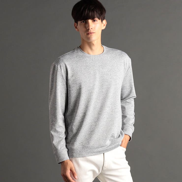 メランジジャカード クルーネックプルオーバー | NICOLE | 詳細画像1 