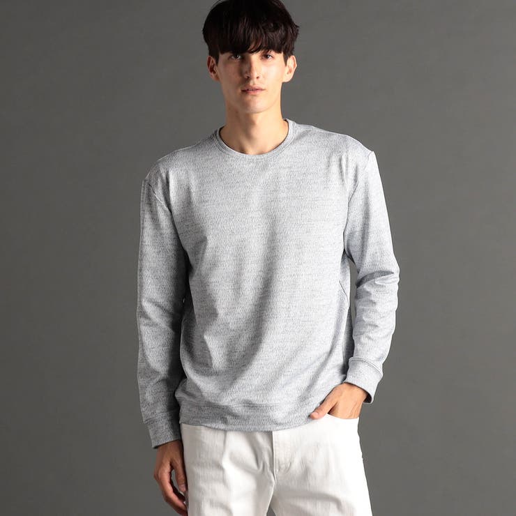 メランジジャカード クルーネックプルオーバー | NICOLE | 詳細画像12 