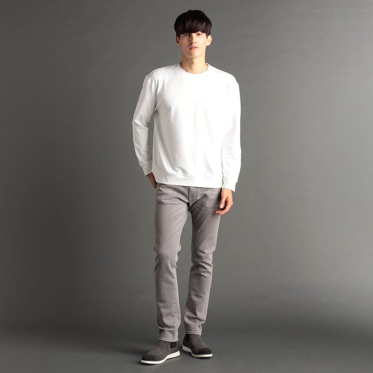 メランジジャカード クルーネックプルオーバー | NICOLE | 詳細画像2 