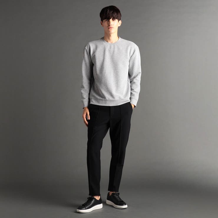 メランジボーダージャカード クルーネックプルオーバー | NICOLE | 詳細画像2 