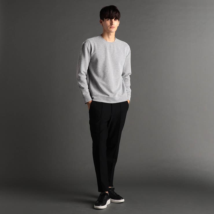 メランジボーダージャカード クルーネックプルオーバー | NICOLE | 詳細画像3 