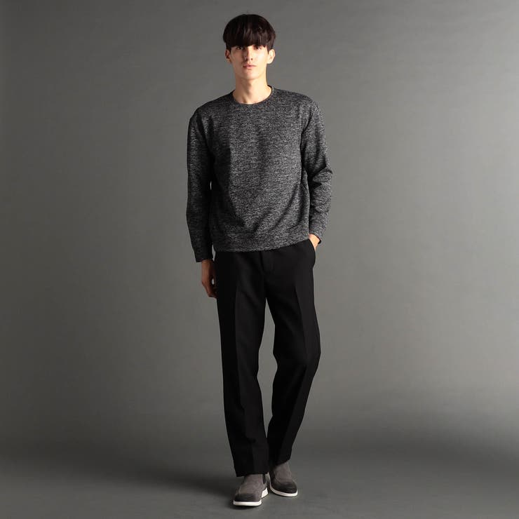 メランジボーダージャカード クルーネックプルオーバー | NICOLE | 詳細画像6 