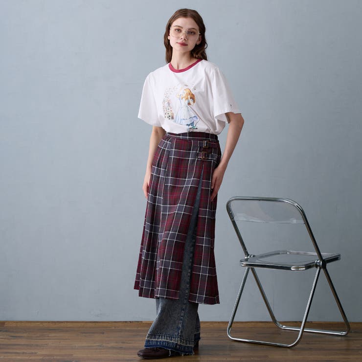 チェックプリーツセットスカート | NICOLE | 詳細画像5 
