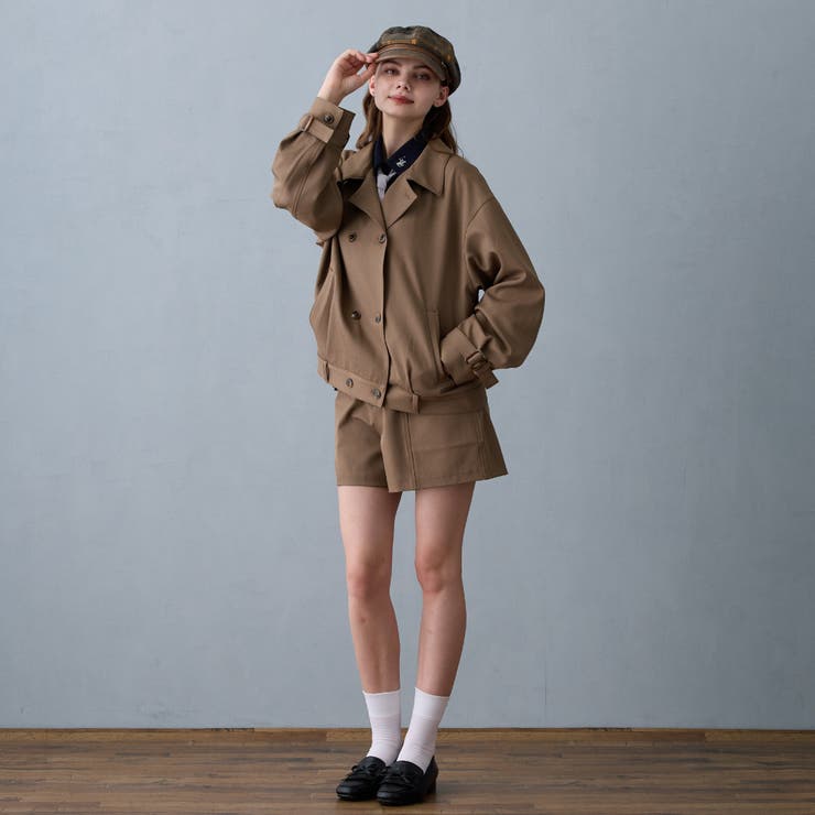 ブルゾン風トレンチジャケット | NICOLE | 詳細画像2 