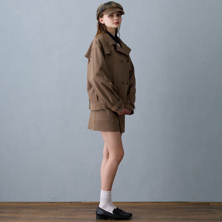 ブルゾン風トレンチジャケット | NICOLE | 詳細画像3 