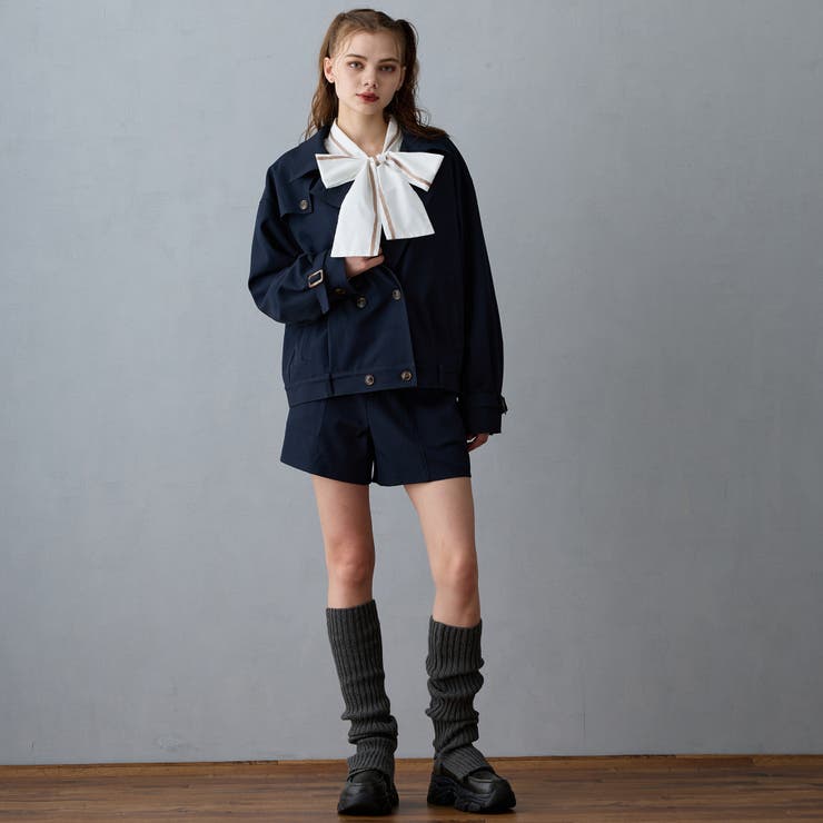 ブルゾン風トレンチジャケット | NICOLE | 詳細画像8 