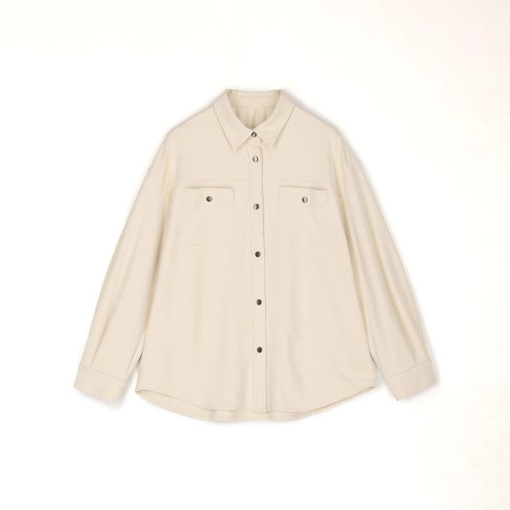 バック刺繍オーバーシャツ | NICOLE | 詳細画像11 