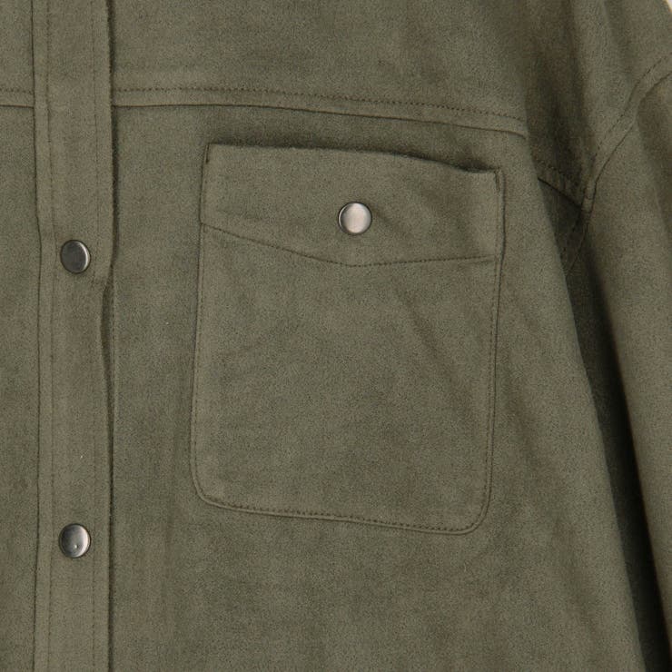 バック刺繍オーバーシャツ | NICOLE | 詳細画像15 