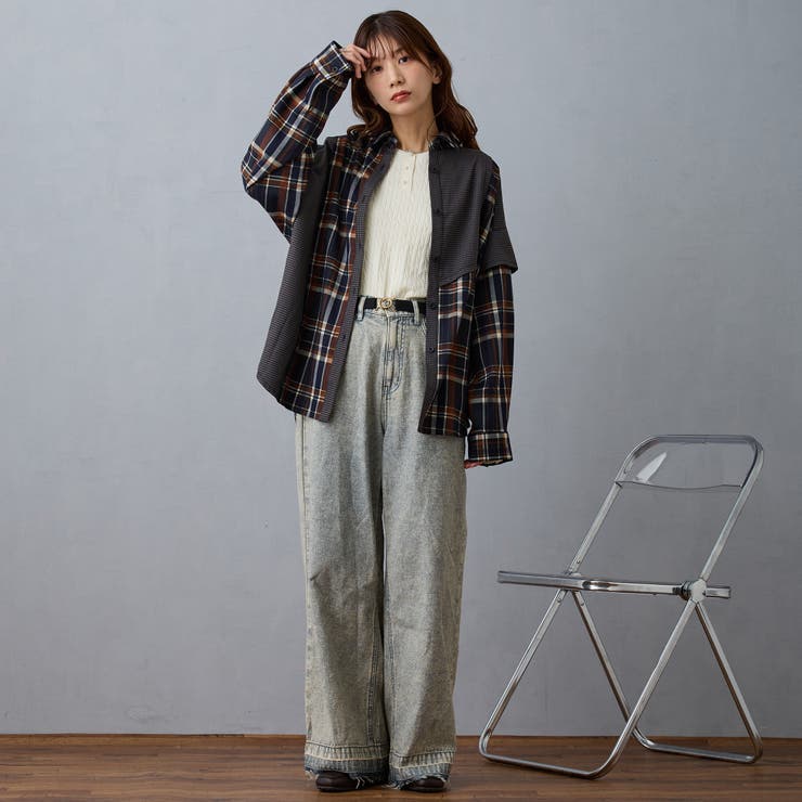 クレイジーカッティングシャツ | NICOLE | 詳細画像13 