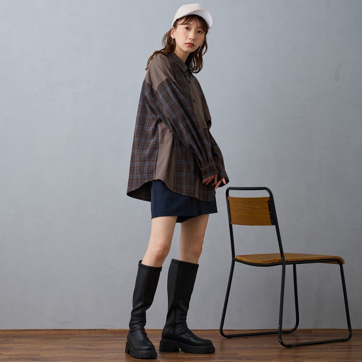 クレイジーカッティングシャツ | NICOLE | 詳細画像8 