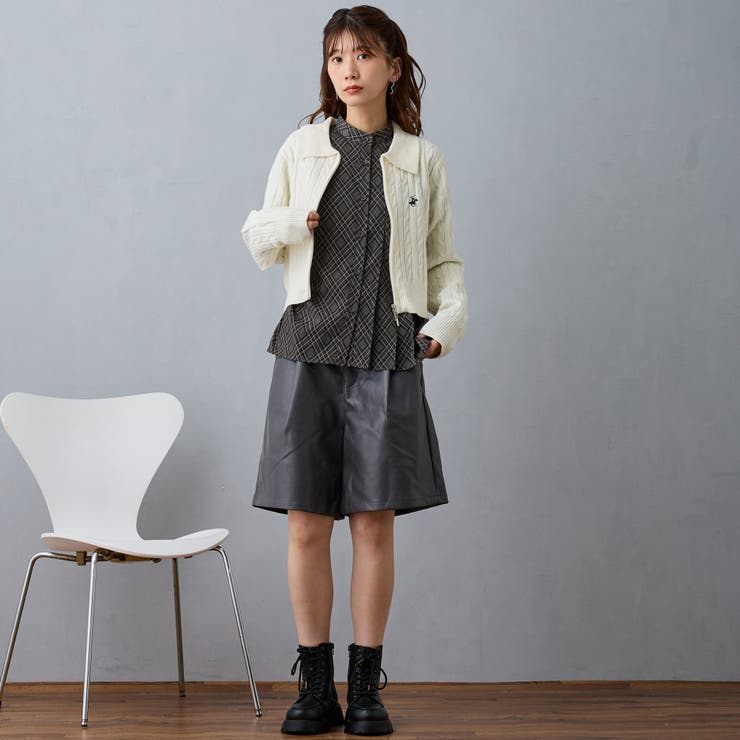 プリーツ柄ブラウス | NICOLE | 詳細画像13 