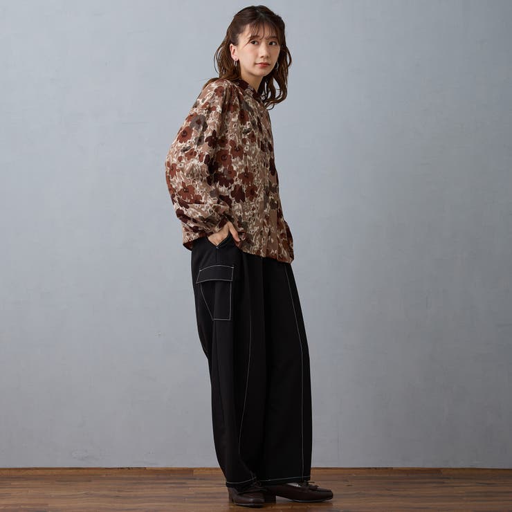 プリーツ柄ブラウス | NICOLE | 詳細画像3 