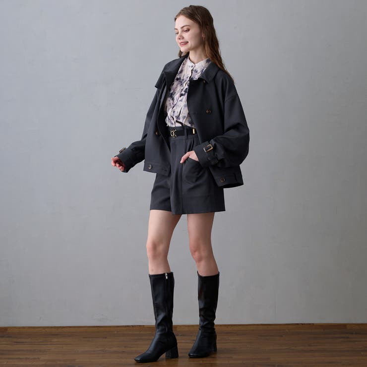 プリーツ柄ブラウス | NICOLE | 詳細画像9 