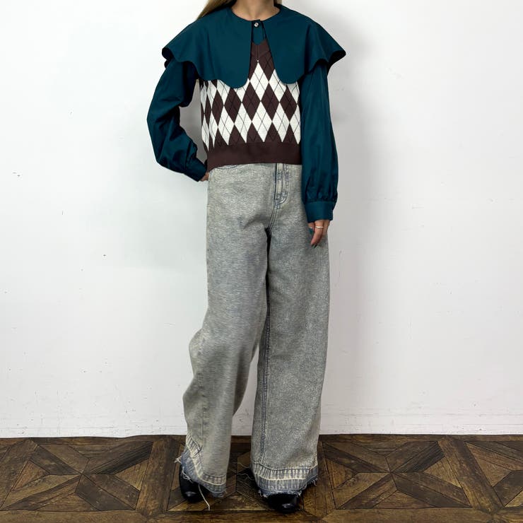 ビッグカラーブラウス | NICOLE | 詳細画像11 