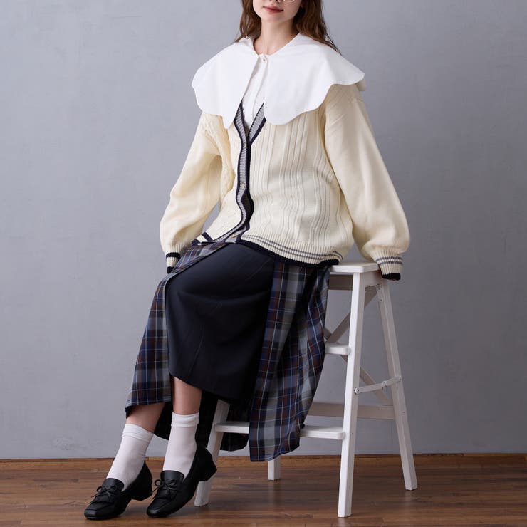 ビッグカラーブラウス | NICOLE | 詳細画像4 